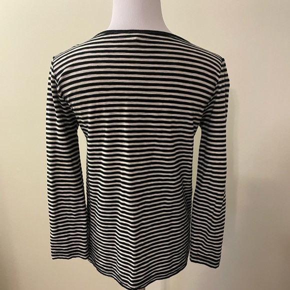 Maje striped fringe top - Picture 6 of 9